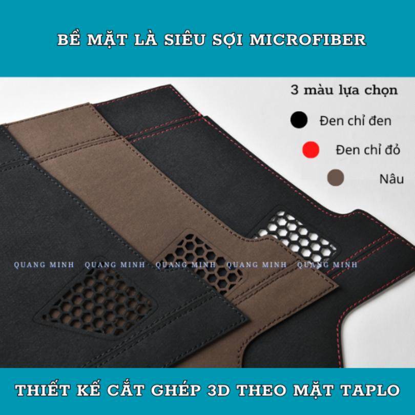 Thảm Taplo Da Pu Nappa 3D Toyota Yaris Cross Được Thiết Kế Ghép Nối Trên Bề Mặt Thảm (Các mẫu lựa chọn)