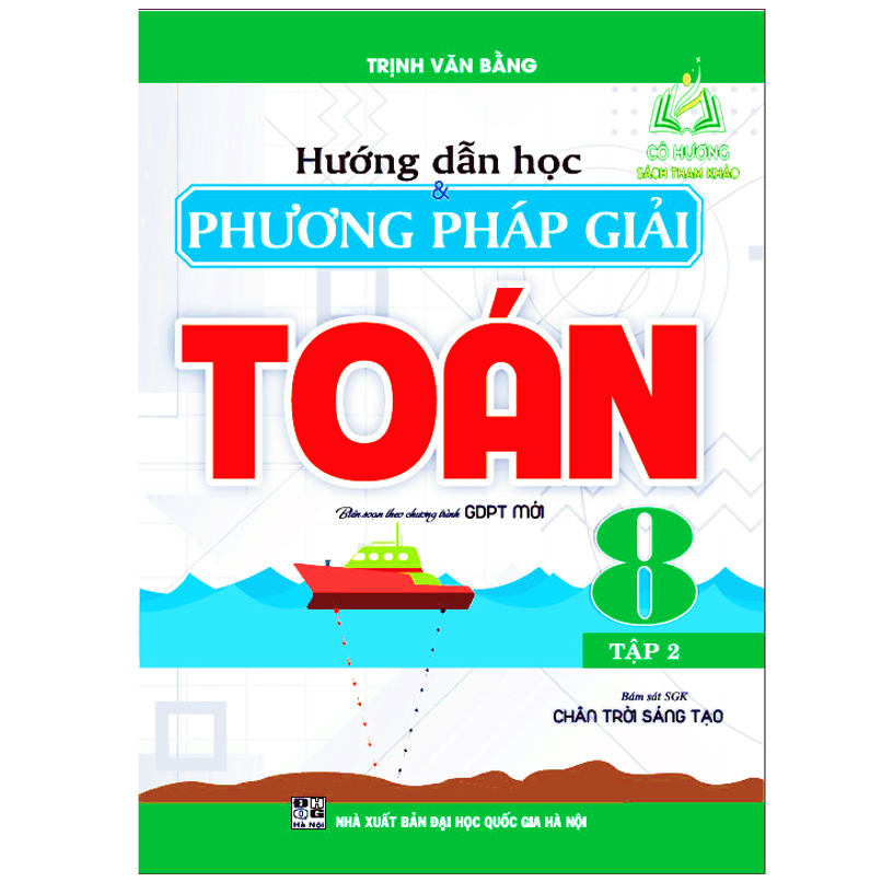 Sách - Combo Hướng dẫn học và phương pháp giải toán 8 tập 1 + 2