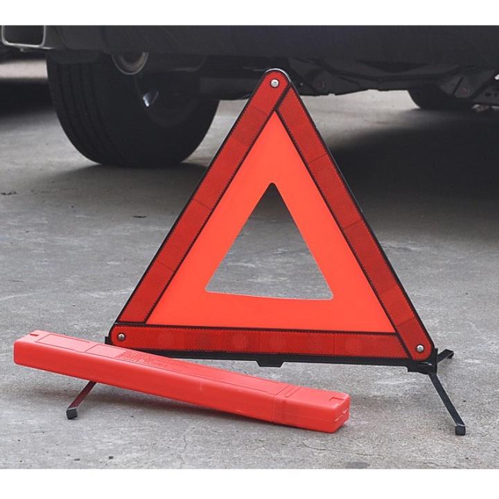 Biển Cảnh Báo Nguy Hiểm Tam Giác Phản Quang MẪU MỚI Cho Xe Ô Tô – Phản Xạ Ánh Sáng Trong Vòng 500m