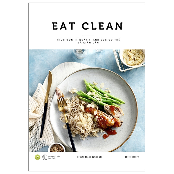Sách AZ - Eat Clean - Thực Đơn 14 Ngày Thanh Lọc Cơ Thể Và Giảm Cân