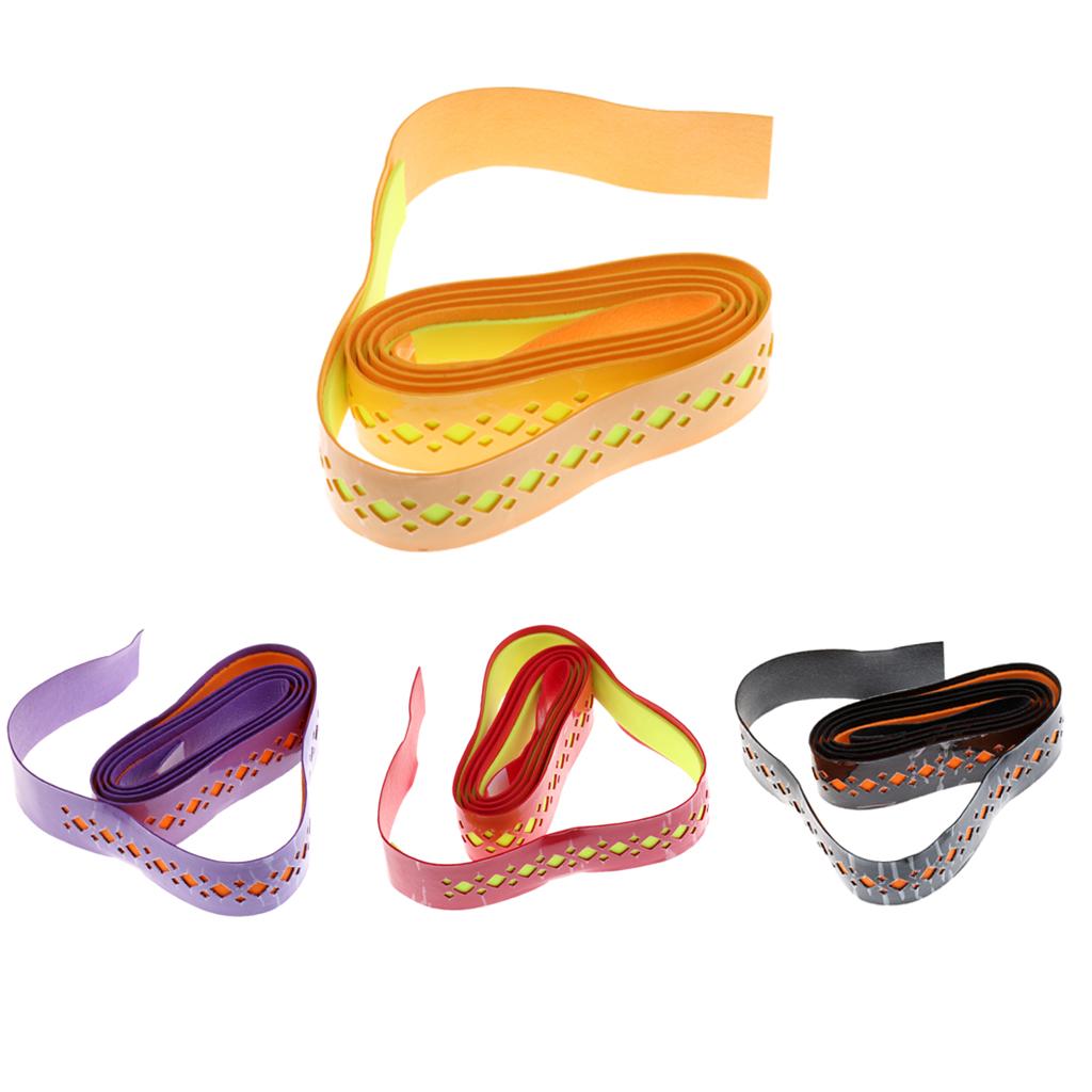 Non-slip Stretchy Fishing Tape Tennis Racket Handle Tape Overgrip Purple