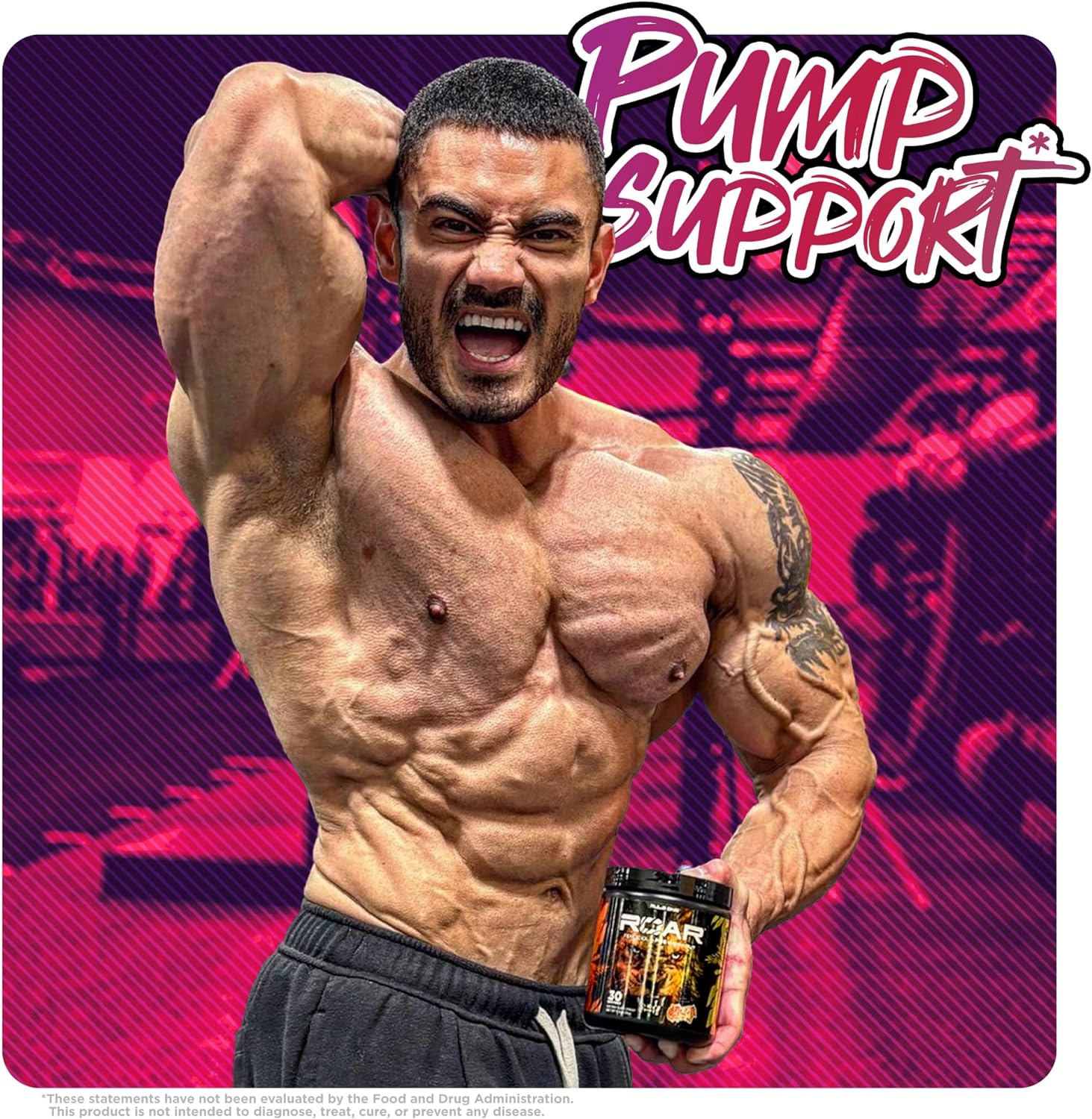 Rule 1 Roar Pre Workout Tăng Sức Mạnh 30 Lần Dùng