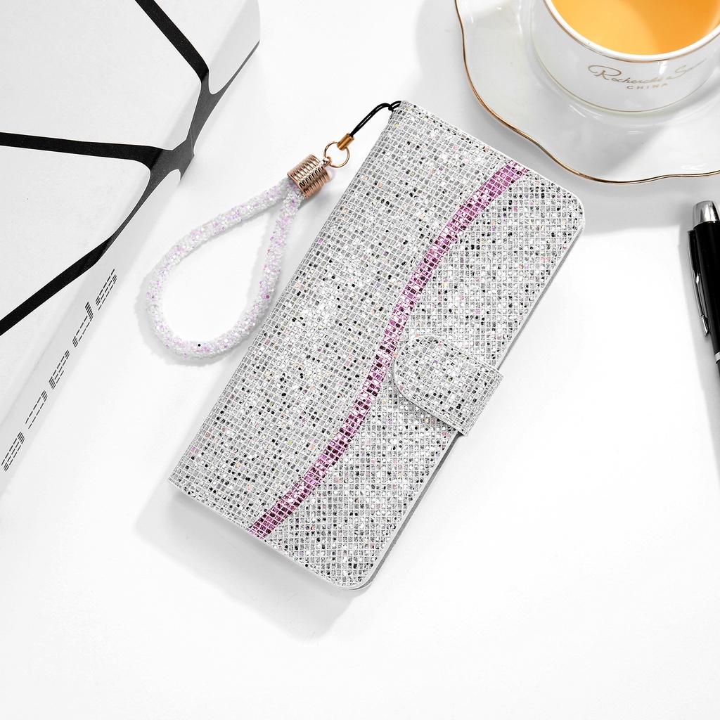 Ốp điện thoại đính kim sa lấp lánh cho SAMSUNG GALAXY NOTE20 ULTRA GALAXY A21S A21 A71 A51 A70 A50 A40 A20E