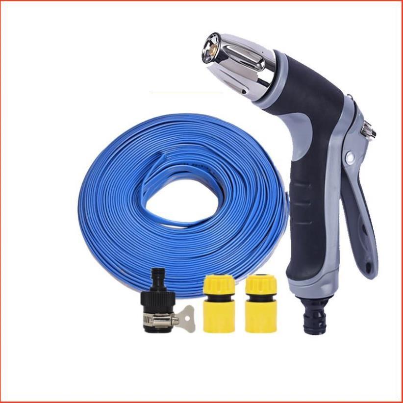 Bộ dây và vòi xịt rửa xe tưới cây tăng áp 7-10m 206817