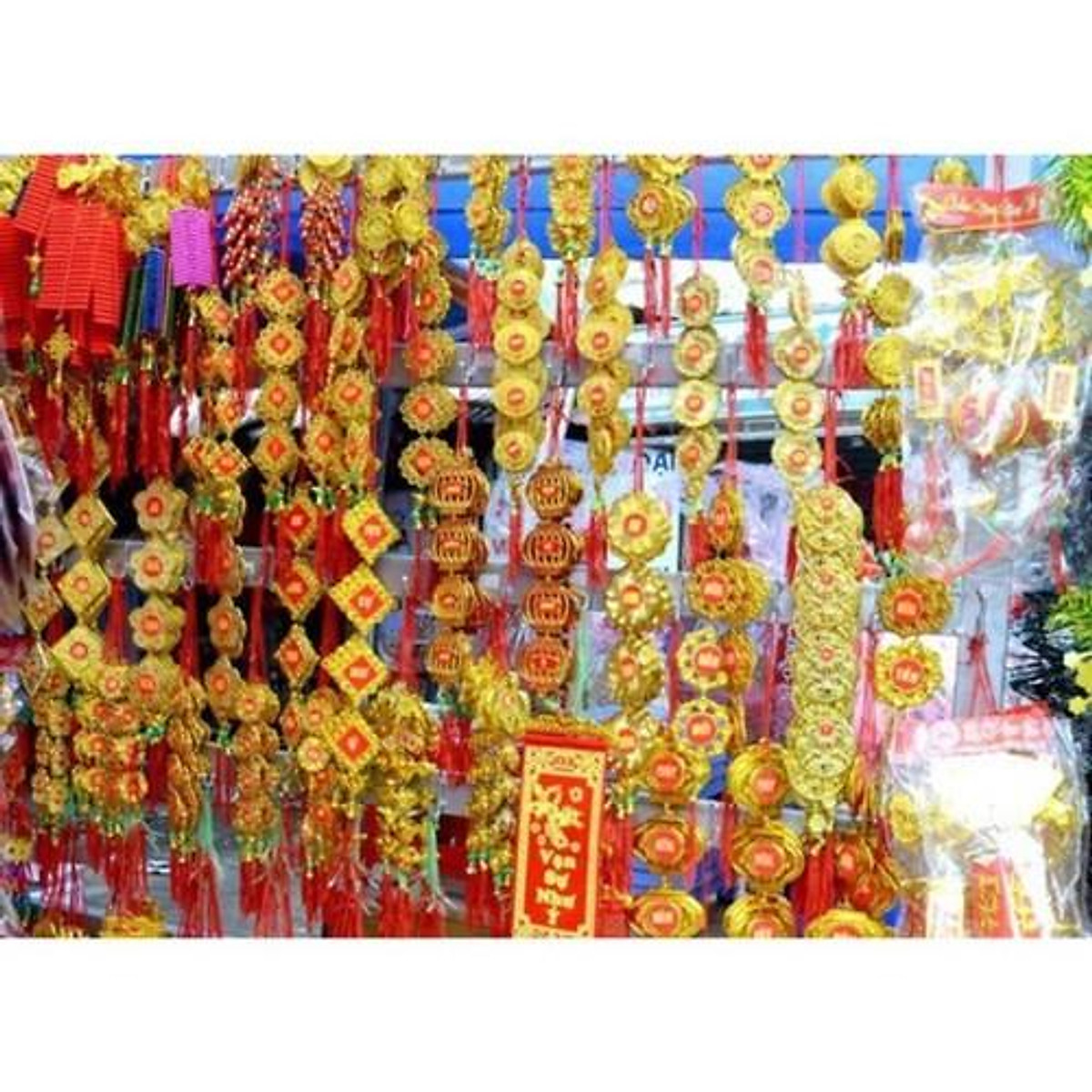 Combo 20 dây khánh liễu size nhỡ trang trí cành đào mai quất ngày tết