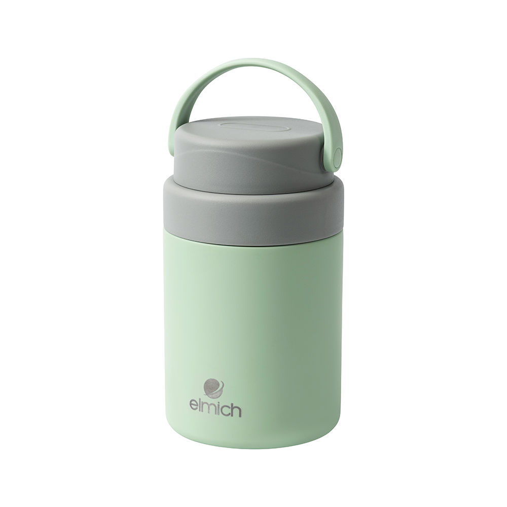 Bình Đựng Thức Ăn Giữ Nhiệt Elmich EL1289 750ml, Hàng Chính Hãng, Inox 316, Kèm Muỗng - JoyMall