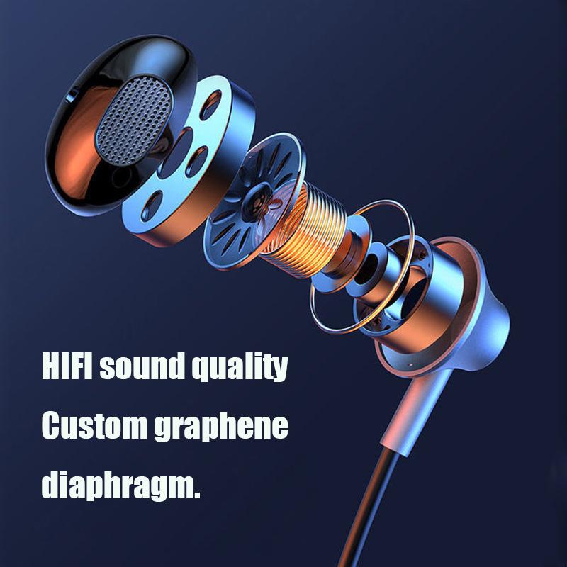 100 Giờ Bluetooth Bass Trong Tai Tai Nghe Không Dây Từ Tính Cổ Thể Thao Chạy Bộ Tai Nghe Nhét Tai Chống Nước Chống Ồn
