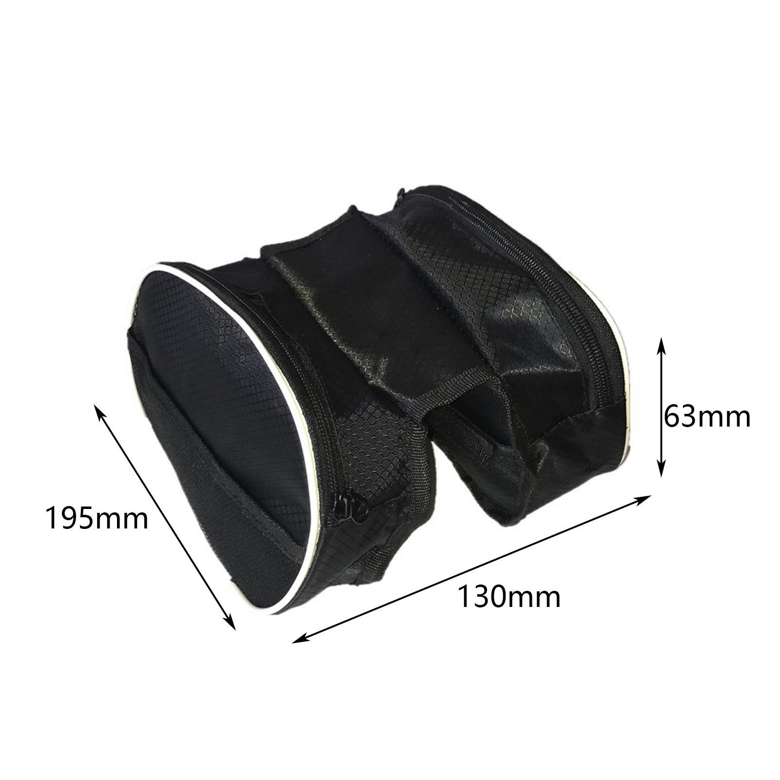 Bike Panniers Double Side Bikes Bag Saddle Bag Bag Front Frame Bag Bag for Road Bikes Camping Picnic Accessories