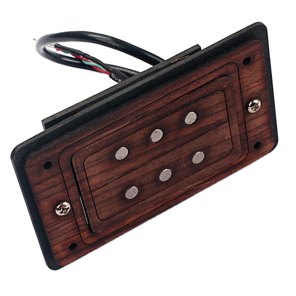 Sunnimix Gỗ Hồng Sắc Humbucker Cho 3 Dây Phần Guitar