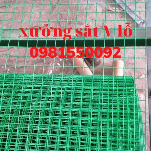 lưới sắt bọc nhựa xanh,( khổ rộng 1m),lưới sắt quây vườn,lưới chống chuột,lưới sắt làm chuồng chăn nuôi