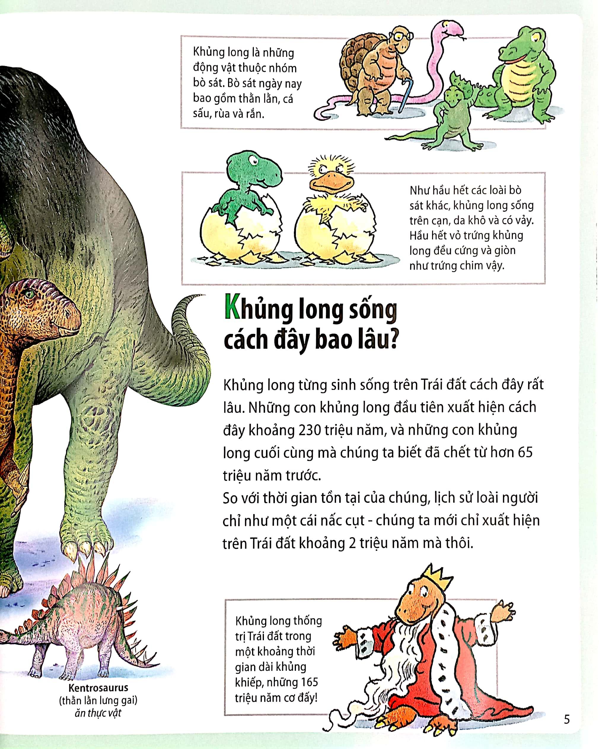 Em Muốn Biết Vì Sao - Khủng Long Tuyệt Chủng Và Những Câu Hỏi Khác Về Khủng Long (Tái Bản)