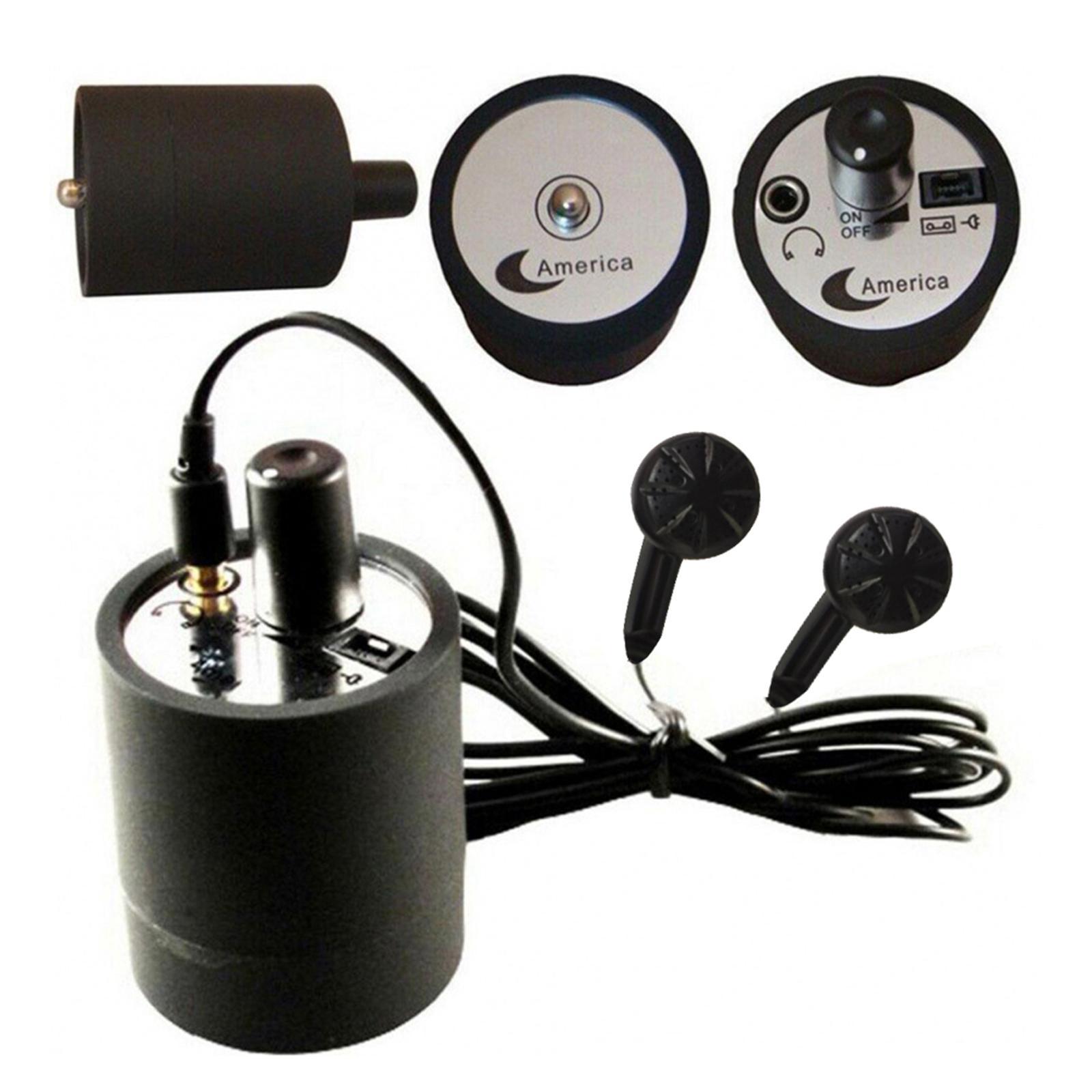Through Wall Microphone Built in Battery Water Leakage Monitor Tester