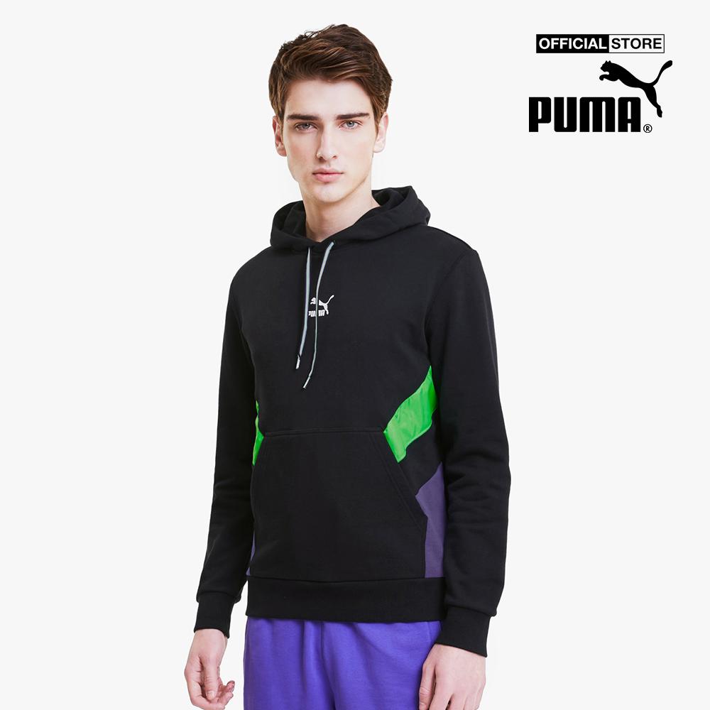 PUMA - Áo hoodie nam phối mũ TFS Sportstyle 598092