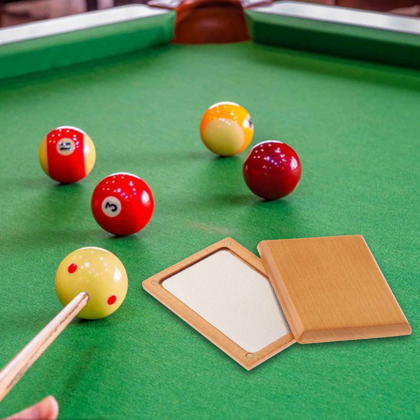 Portable Pool Tip Repair Tool Burnisher Scuffer Accessory