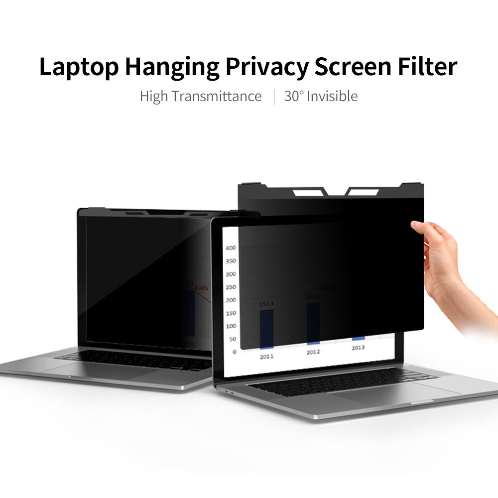 Bộ lọc màn hình có độ truyền cao bảo mật cho máy tính xách tay chống tia UV bảo vệ mắt 