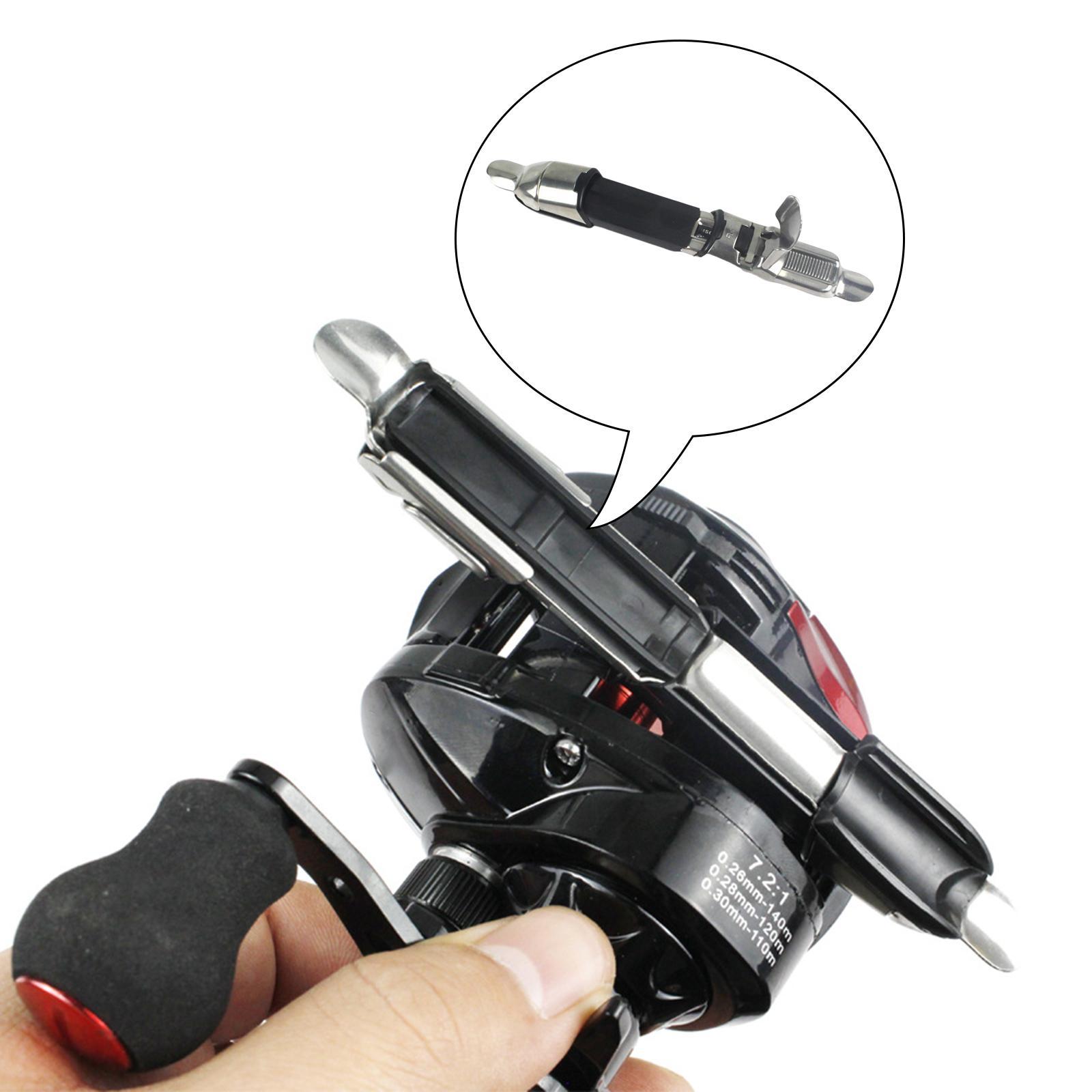 Stainless Steel Fishing Reel Seat Tool Stands Rod Clip Fishing Accessory