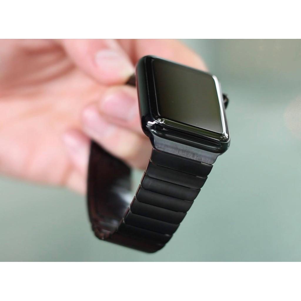 Dây đeo inox khóa bướm cho đồng hồ thông minh Apple Watch Series 1 2 3 4 5 6 SE