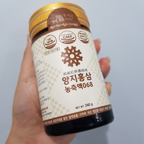 CAO HỒNG SÂM NGUYÊN CHẤT 100% YANGJI KOREAN RED GINSENG CONCENTRATE 068 - 240g 