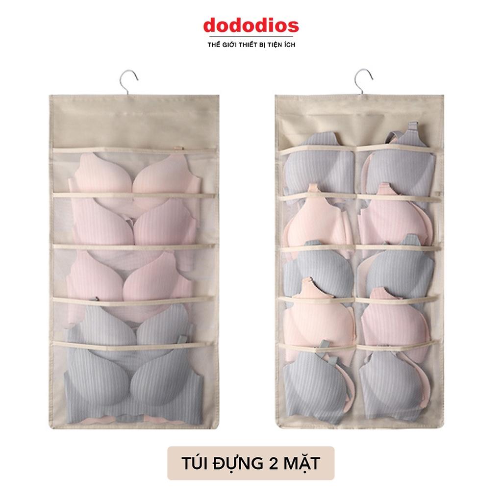 Túi Treo Đồ Lót dododios 2 Mặt 30 Ngăn Hàng Loại 1 Siêu Dày