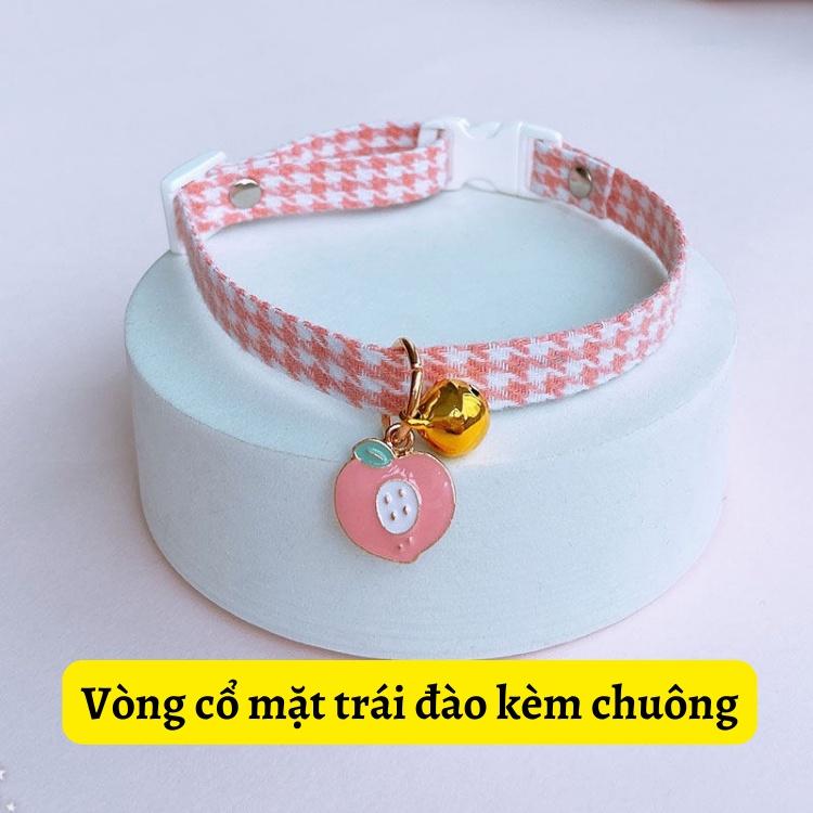 Vòng cổ cho mèo xinh xắn kèm lục lạc