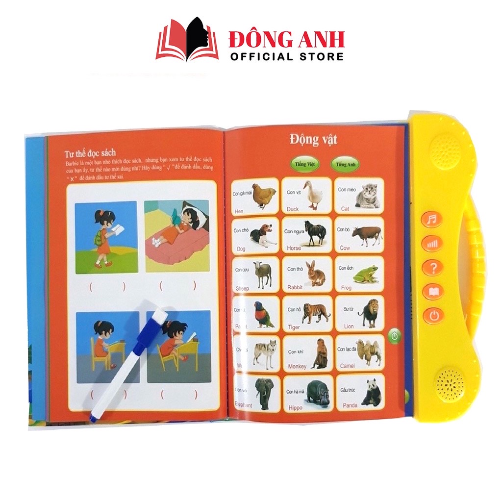 Sách điện tử - Song Ngữ Anh-Việt Thanh Nga cho bé từ 3 tuổi trở lên