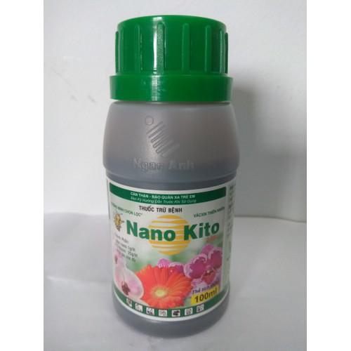 NANO KITO trừ nấm bệnh hiệu quả trên cây trồng - chai 100ml