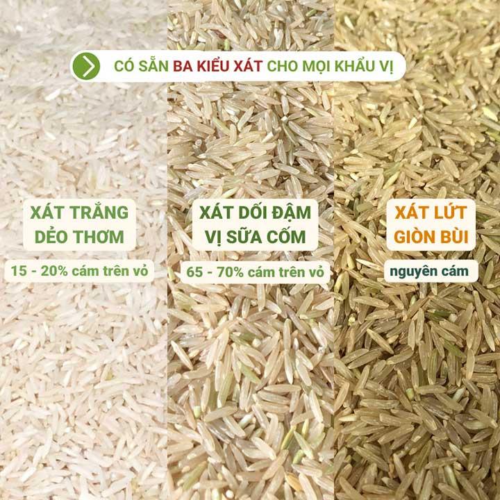 Gạo Ngỗng Sinh Thái ST25 Ruộng Rươi -Tôm Gói 700gr