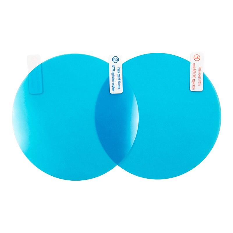 Set 2 phim dán gương chiếu hậu xe hơi/gương nhà tắm chống nước mưa/sương mù chất lượng cao