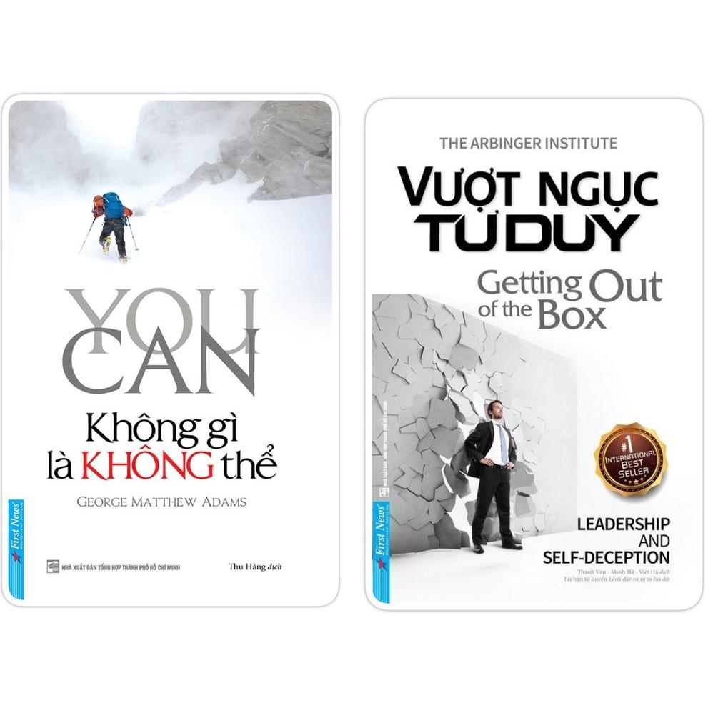 Sách - Combo You can Không gì là không thể + Vượt ngục tư duy - FirstNews