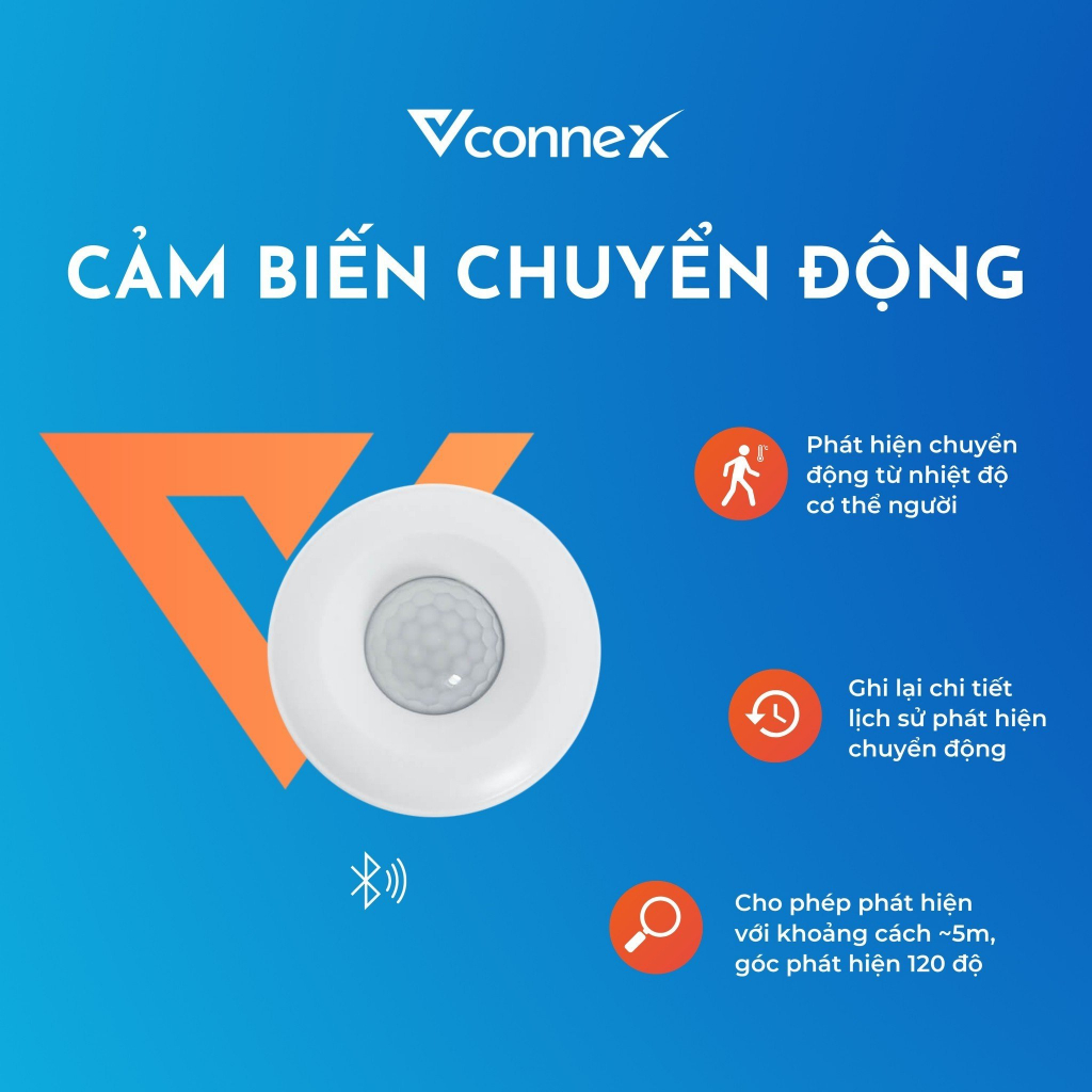 Cảm Biến Chuyển Động Vconnex - Bền Đẹp