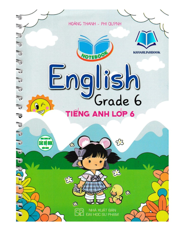 Sách - Notebook English Grade 6 - Tiếng Anh Lớp 6 (Dùng Chung Cho Các Bộ SGK Hiện Hành) (HA)