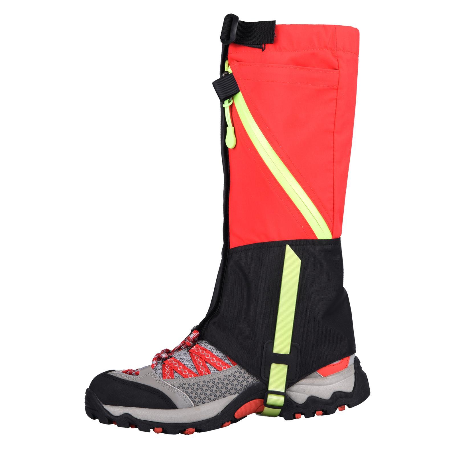 Children Leg Hiking , Shoe Covers Kids Snow Gaiter Waterproof Breathable Leg Protector for Camping, Climbing, Running