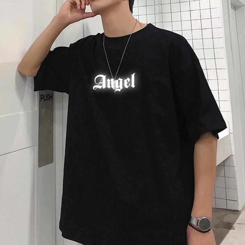 ÁO THUN TAY LỠ PHẢN QUANG ANGEL NAM NỮ