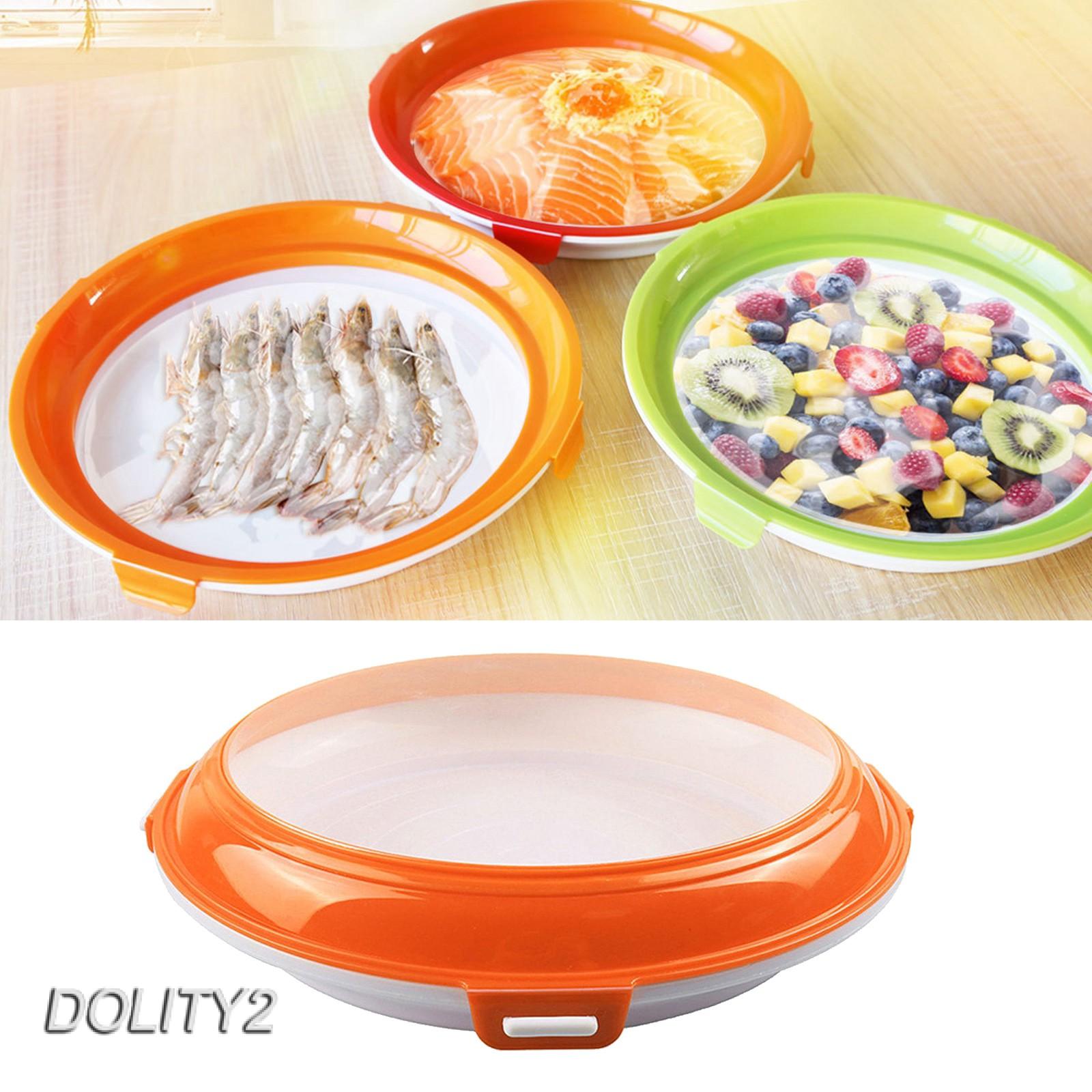 Khay Đựng Thức Ăn 2 Ngăn Tiện Lợi