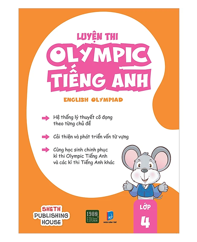 Sách - Luyện Thi Olympic Tiếng Anh - English Olympiad Lớp 4 (1980)