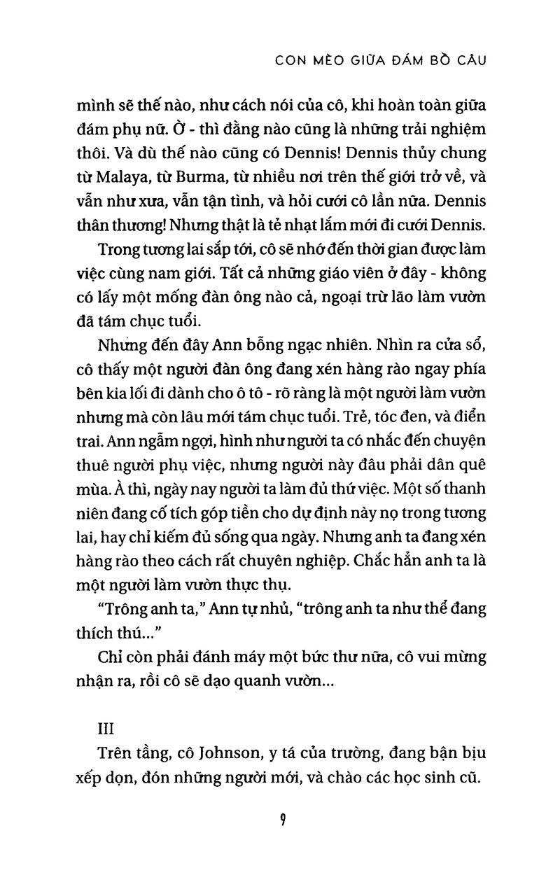 Sách Con Mèo Giữa Đám Bồ Câu