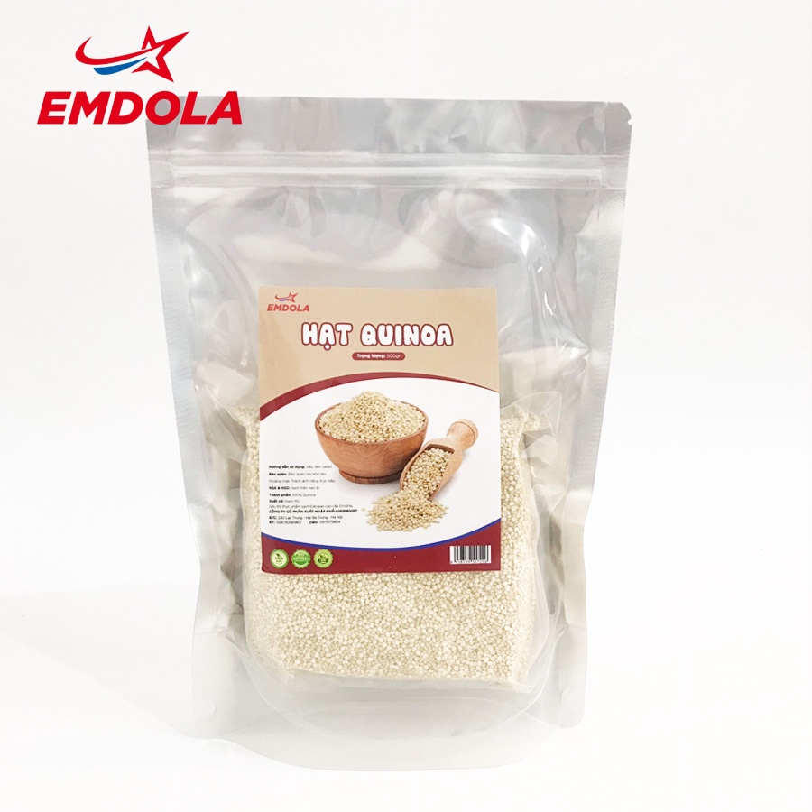 - Hạt Quinoa trắng Nam Mỹ 500gr