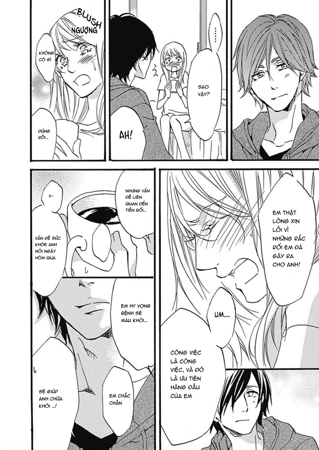 nụ hôn bắt đầu chapter 6 15