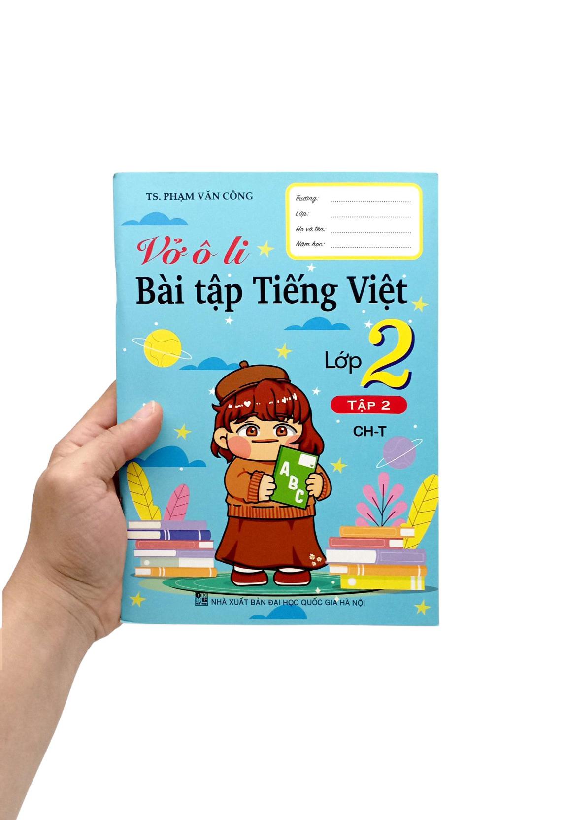 Vở Ô Li Bài Tập Tiếng Việt Lớp 2 - Tập 2 (Chân Trời)