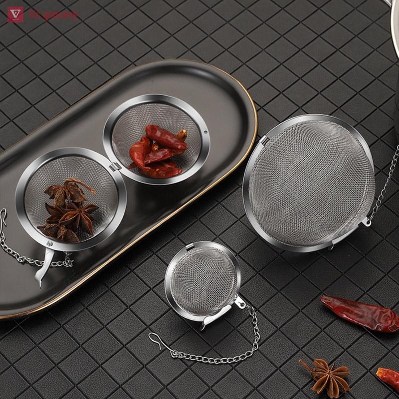 Bóng lưới lọc trà gia vị inox tiện lợi