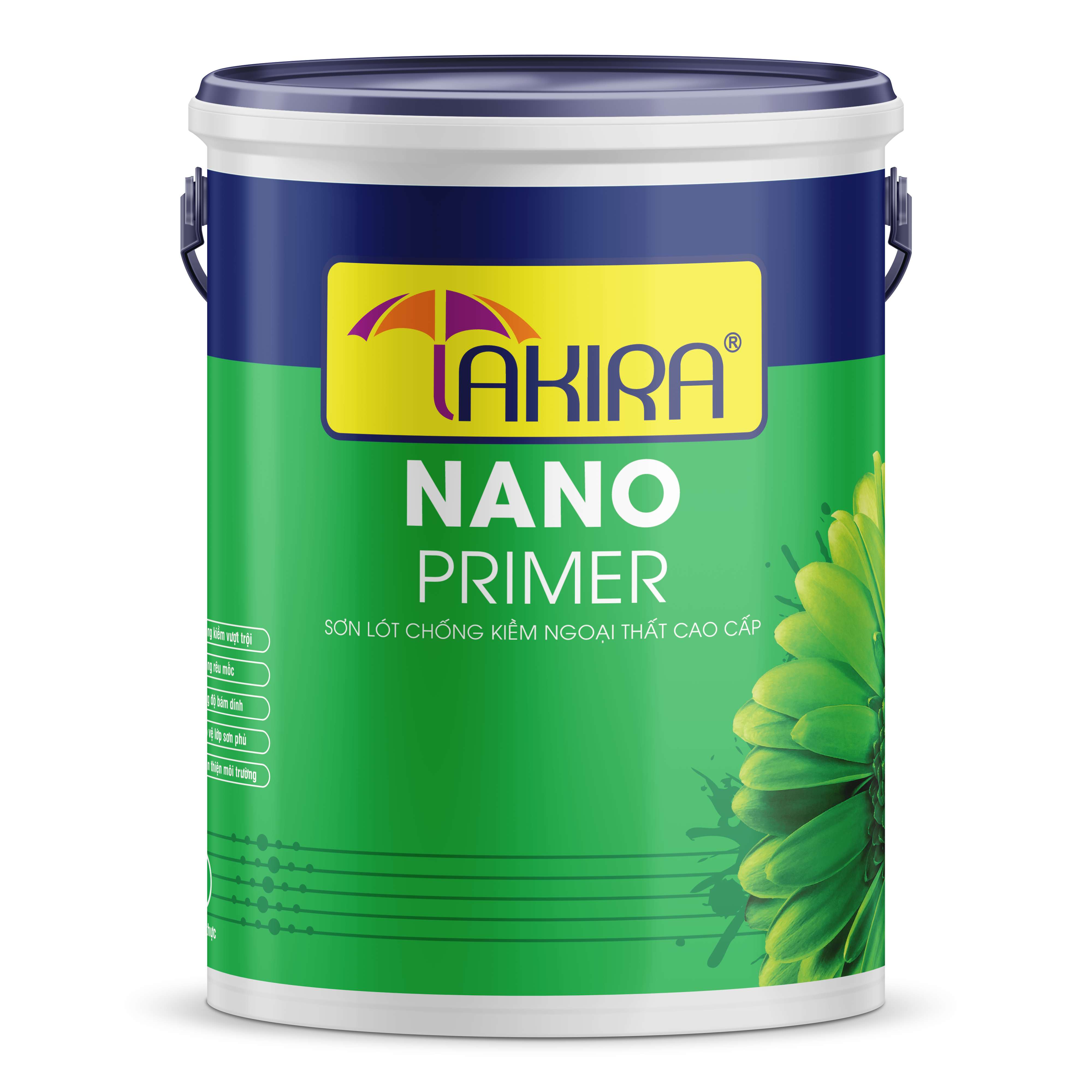 SƠN LÓT CHỐNG KIỀM TAKIRA NANO PRIMER 5L