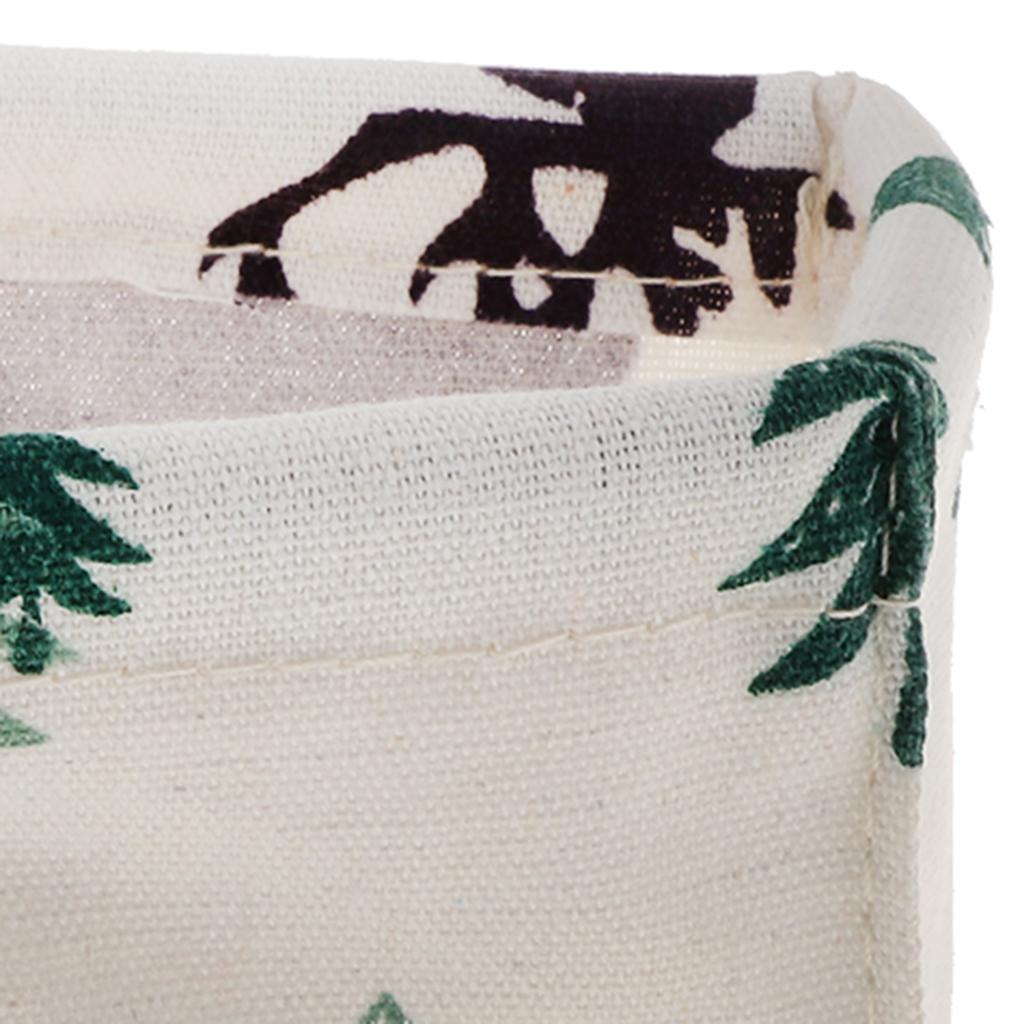 Foldable Desktop Organizer Cabinet Toys Snacks Storage Container Basket