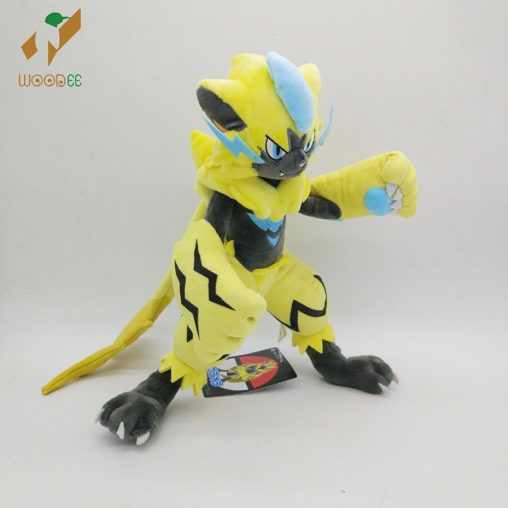 Gấu bông pokemon huyền thoại đấu sĩ sấm sét Zeraora 35cm