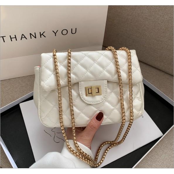 Túi xách nữ đeo chéo da mềm trần trám giá rẻ BAG U TD18