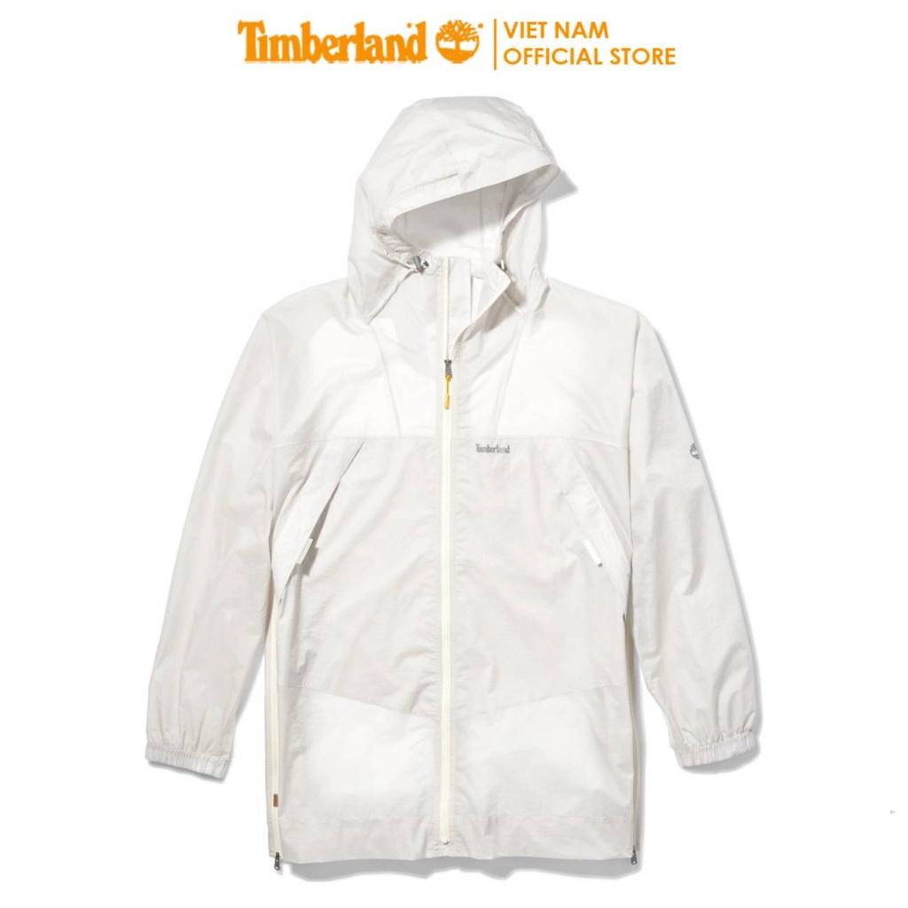 Áo Khoác Đi Mưa Nam Field Trip Lightweight Waterproof Poncho Màu Trắng Timberland TB0A2CZ514