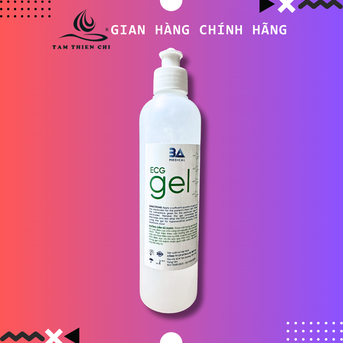 Gel siêu âm cho máy triệt lông hifu gel điện tim 3A