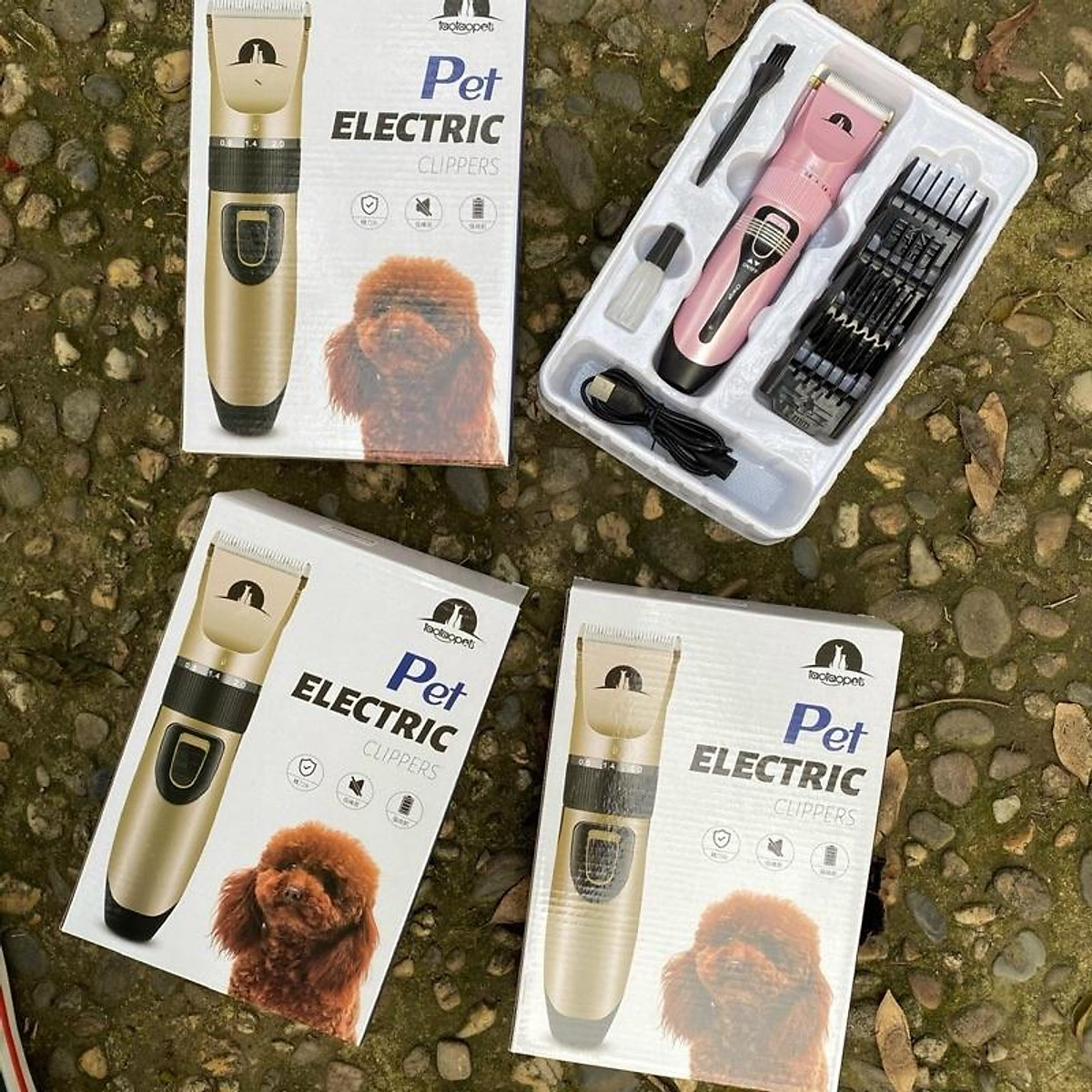Tông Đơ Cắt Tỉa Lông Chó Mèo Taotaopets Pet Electric Clipper - YonaPetshop