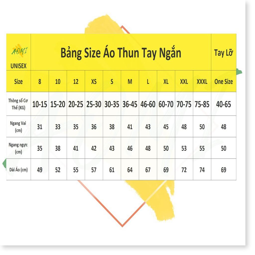 Áo thun nam nữ form rộng, áo phông tay lỡ ATL203 AQA1807 54 aomivn