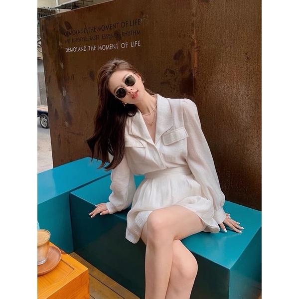 SET SƠ MI TÚI HỘP QUẦN VOAN XINH XẮN