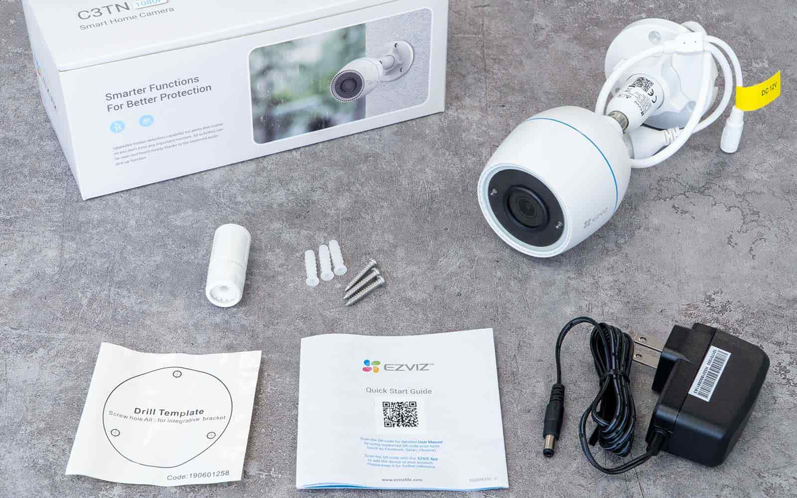 Camera IP Wifi hồng ngoại EZVIZ C3TN 2MP H256 - Hàng chính hãng